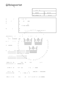 Japan Registration Certificate